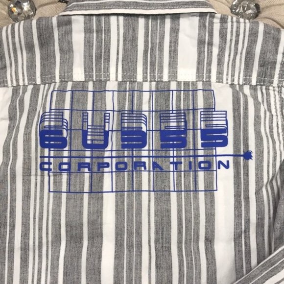 Guess Stripe Poplin Adjust LS Shirt - Picture 8 of 8